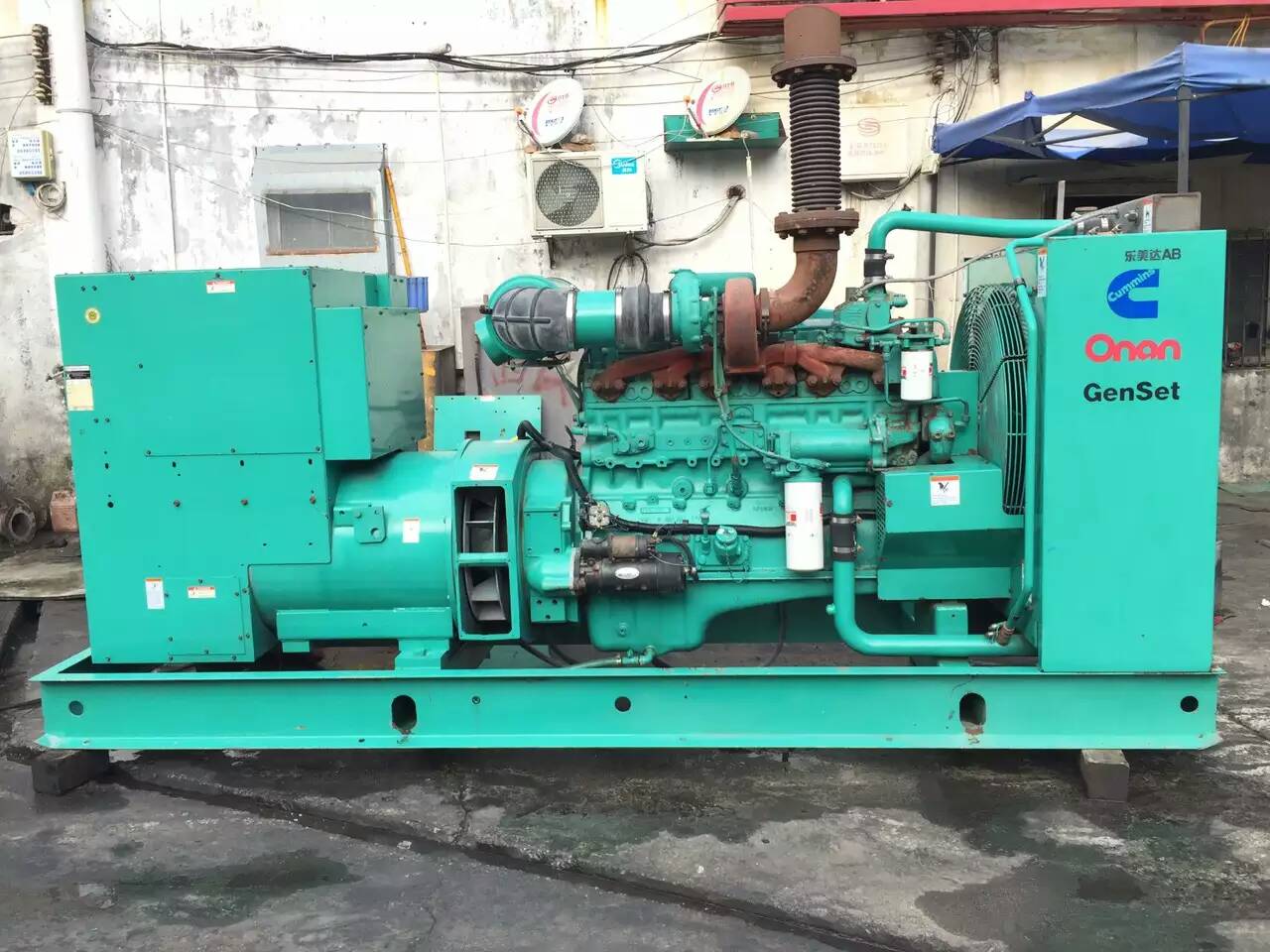 密山租赁发电机-柴油发电机不正常冒烟的原因